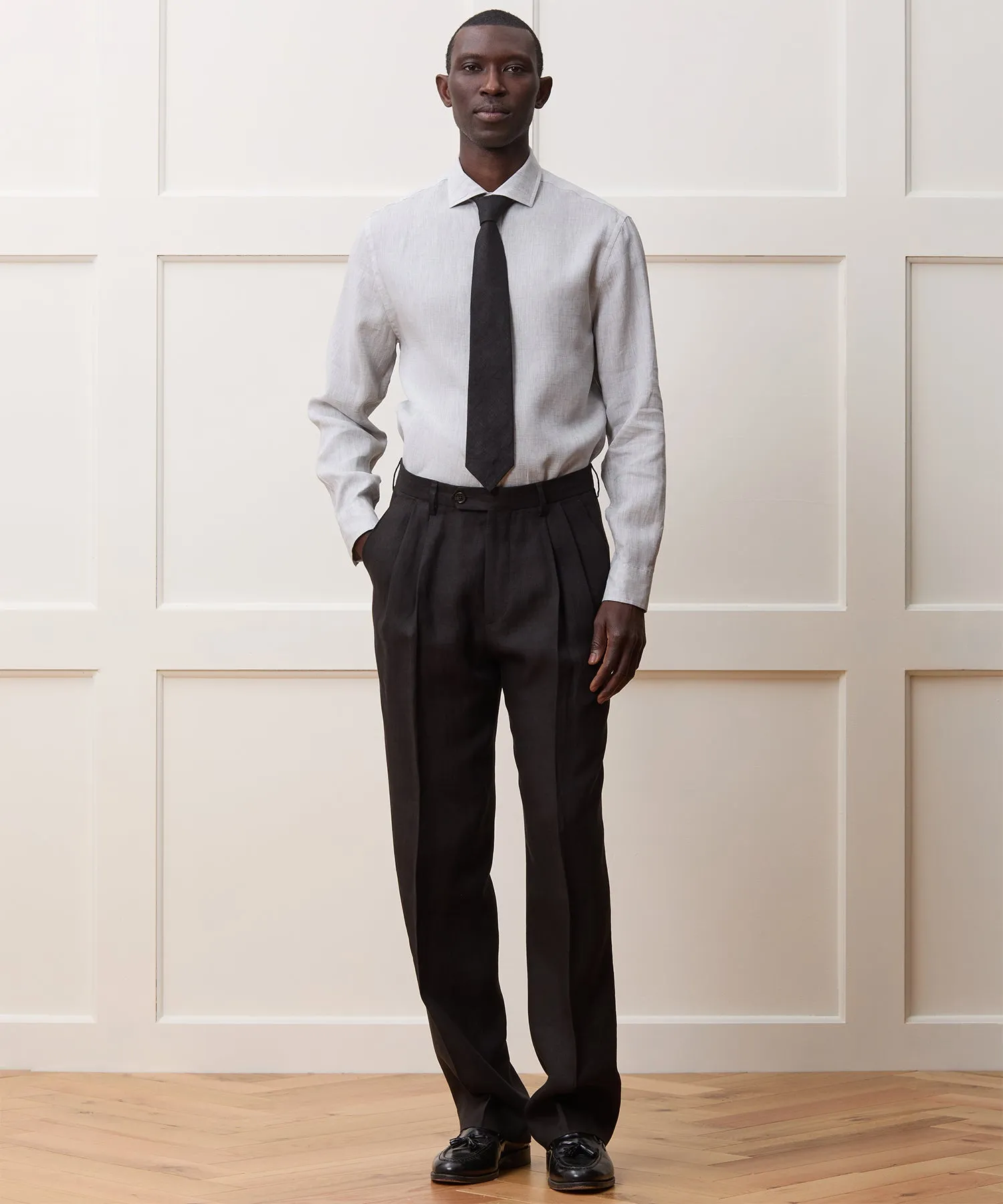 Italian Linen Wythe Trouser