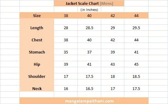 Mens Paithani Jacket #01