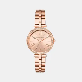 Women's Analog Stainless Steel Watch MK3904